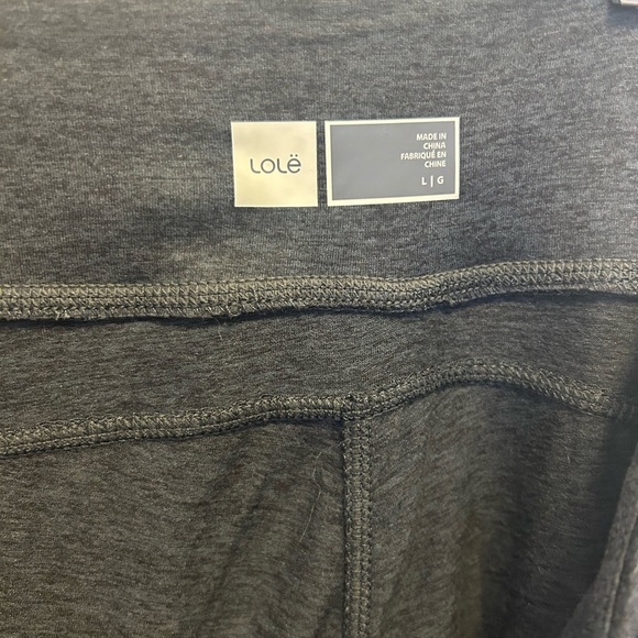 Lole Om Tech Joggers Sweatpants charcoal grey Women’s Size Large - Picture 4 of 4